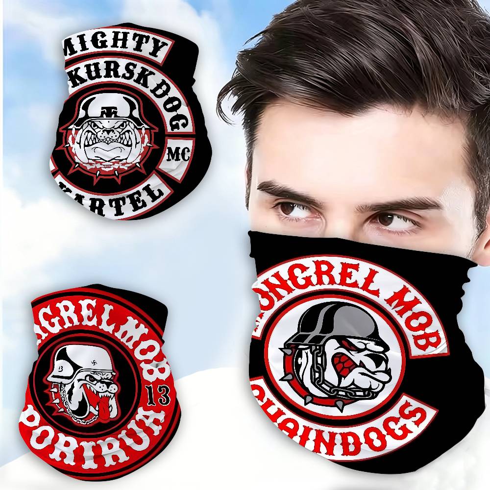 Neck Gaiter Face Cover - M-Mongrel Mob Summer Neck Gaiter Sunscreen