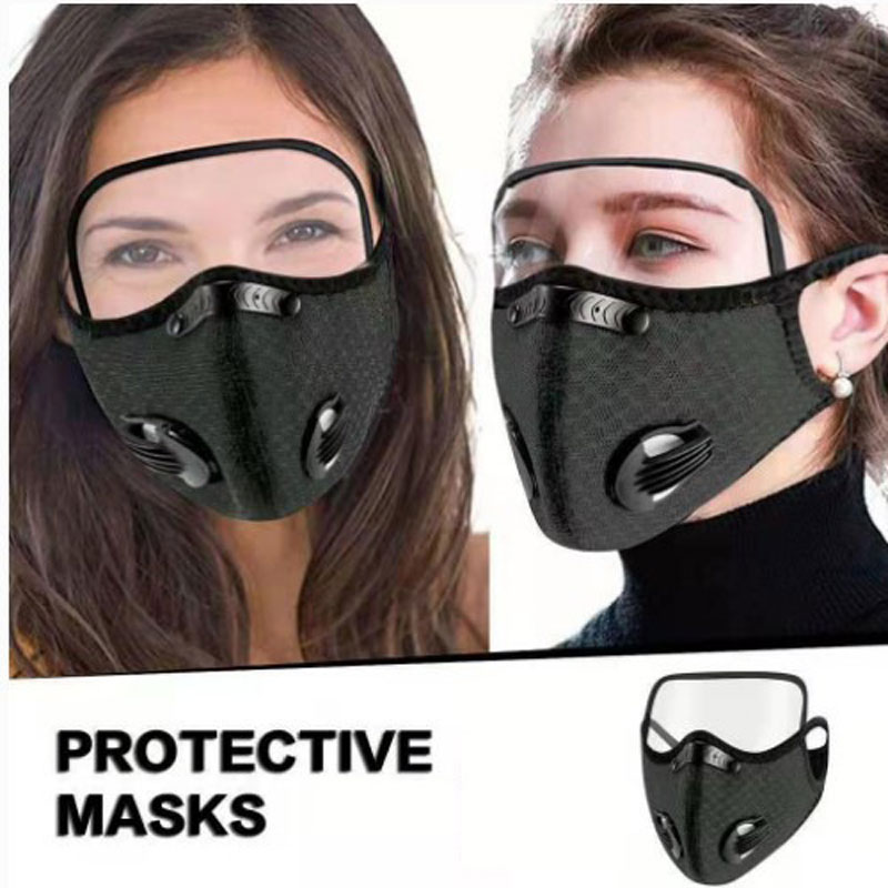 Cycling Face Mask Sport Washab - Dust Mask Construction ulasan dan harga