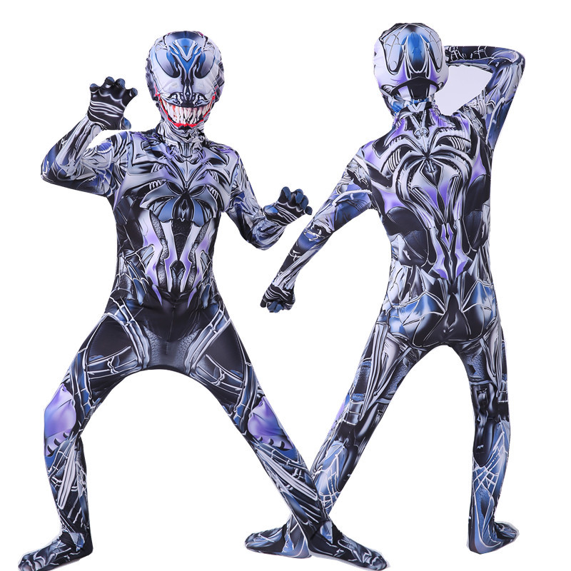 Black Purple Venom Cosplay Cos - Black Face Mask Pack ulasan dan harga