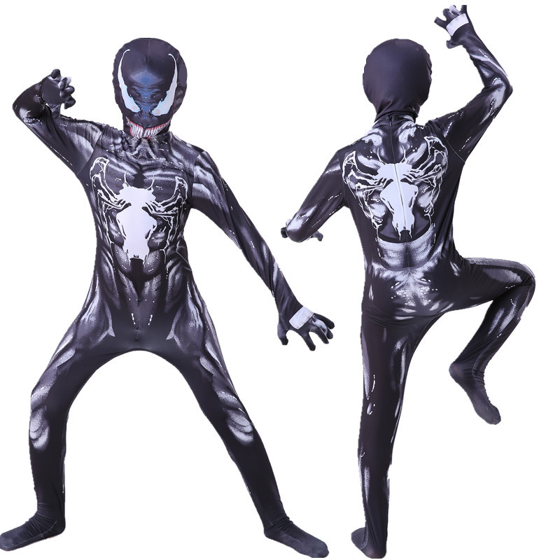 Black Purple Venom Cosplay Cos - Black Face Mask Pack ulasan dan harga