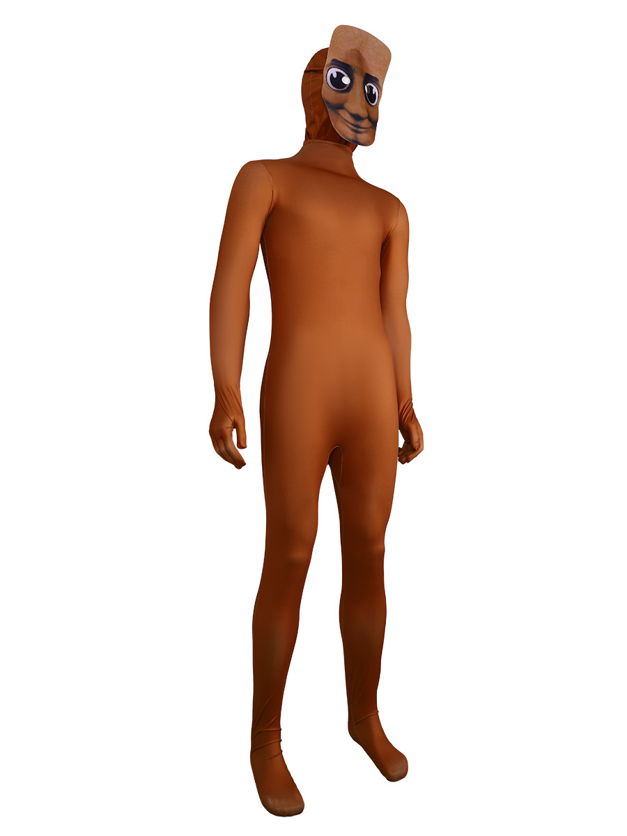 Yellow bodysuit party cosplay  - Kids Face Mask ulasan dan harga